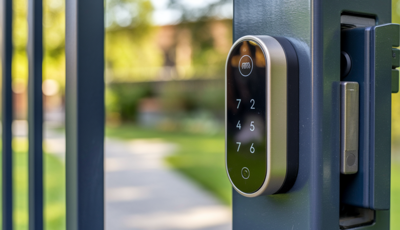 clavier-portail-jardin-eclairage