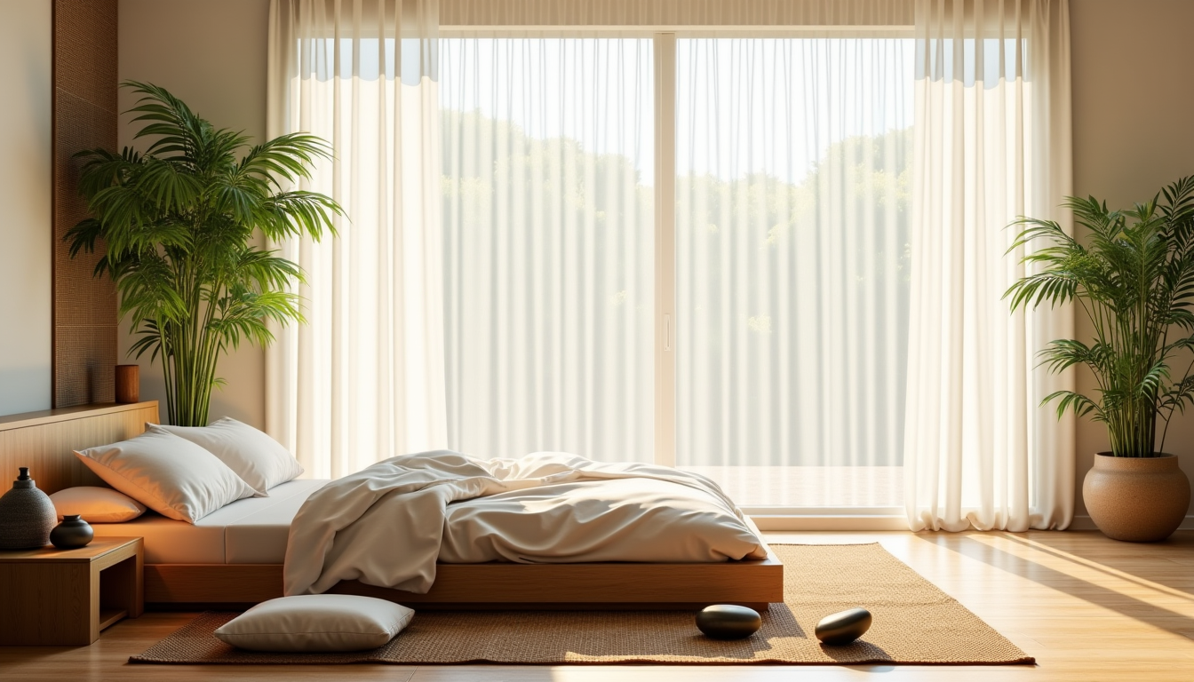 Illustration : intégrer des éléments naturels est une démarche fondamentale — décoration de chambre : comment créer une ambiance zen et apaisante ?