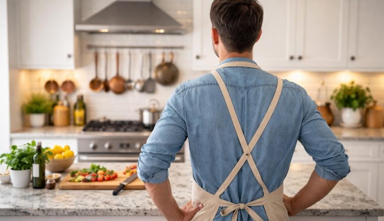 cuisinier-amateur-cuisine-moderne-organisee