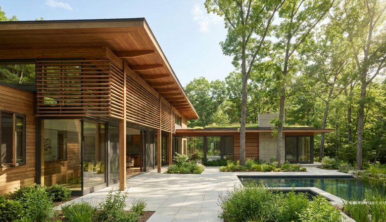 Maison écoresponsable : optimiser le confort thermique d'été grâce aux stratégies passives